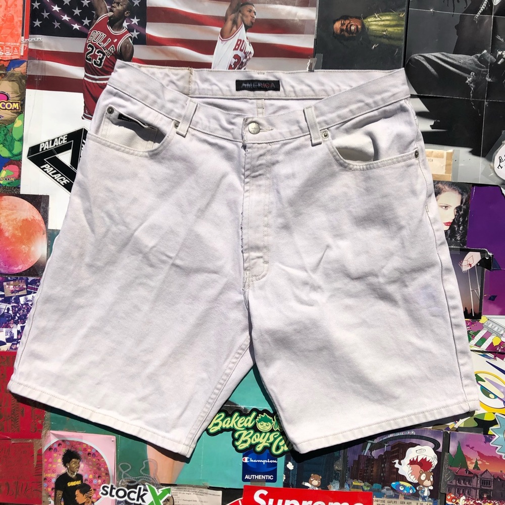 Vintage Perry Ellis Jean Shorts